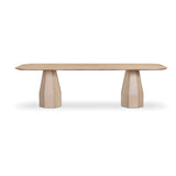 Brocha 106" Ash Wood Rectangular Dining Table - View 3