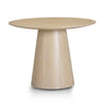 Sahara Round Oak Dining Table (41"-60") - View 1