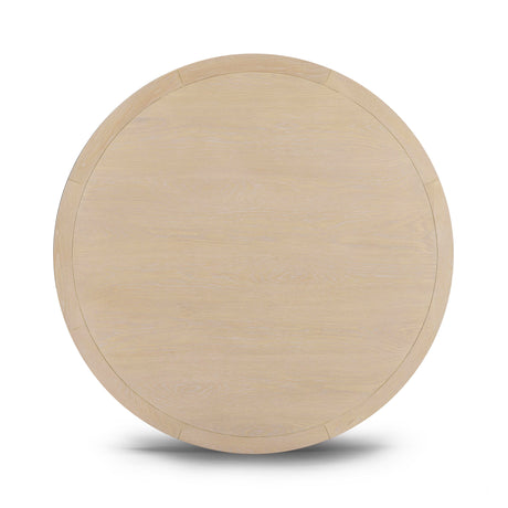 Sahara Round Oak Dining Table (41"-60") - View 4