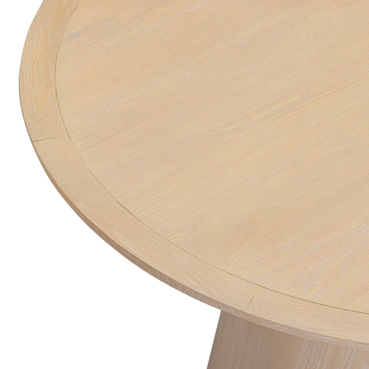 Sahara Round Oak Dining Table (41"-60") - View 5
