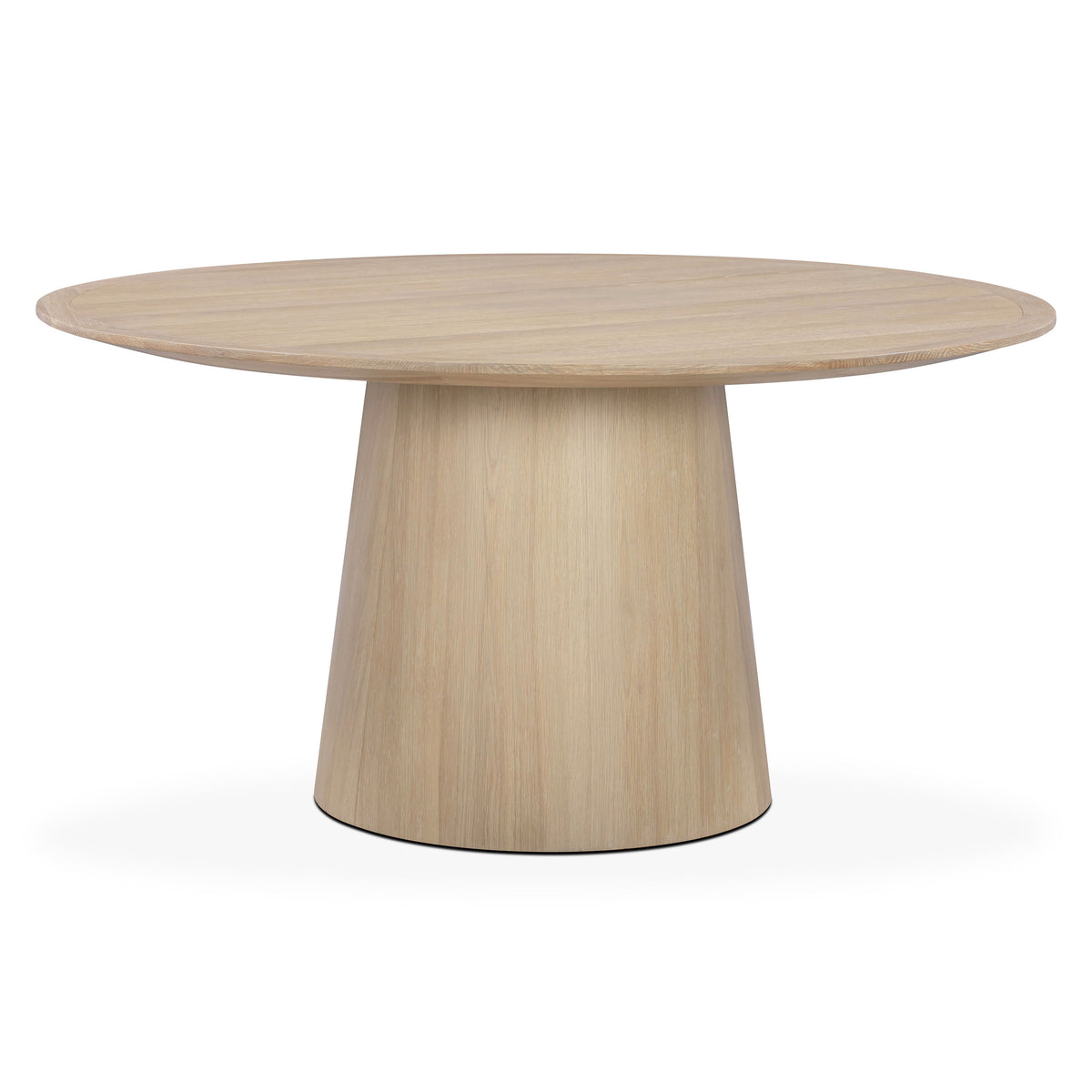 Sahara Round Oak Dining Table (41"-60") - View 24