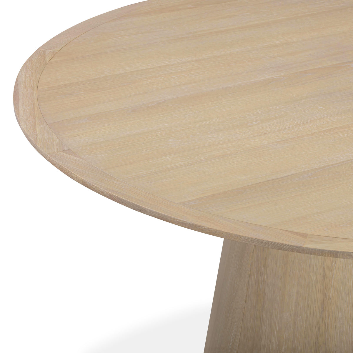 Sahara Round Oak Dining Table (41"-60") - View 27