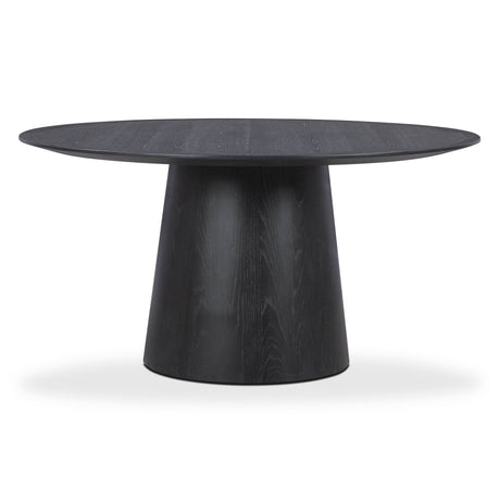 Sahara Round Oak Dining Table (41"-60") - View 16