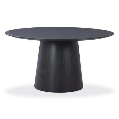Sahara Round Oak Dining Table (41"-60") - View 19