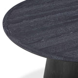 Sahara Round Oak Dining Table (41"-60") - View 21