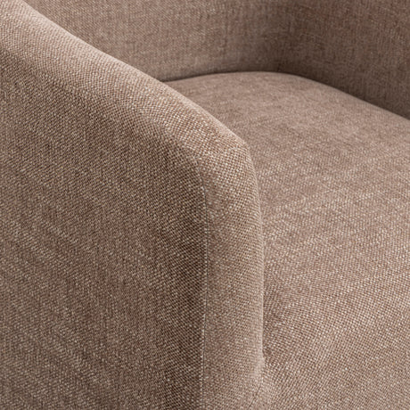 Helena Tall Textured Weave Performance Fabric Dining Chair - View 4