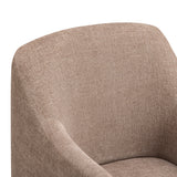 Helena Tall Textured Weave Performance Fabric Dining Chair - View 5