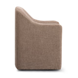 Helena Tall Textured Weave Performance Fabric Dining Chair - View 6