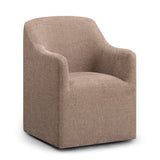 Helena Tall Textured Weave Performance Fabric Dining Chair - View 1