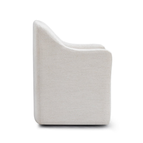 Helena Tall Textured Weave Performance Fabric Dining Chair - View 13
