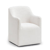 Helena Tall Textured Weave Performance Fabric Dining Chair - View 8