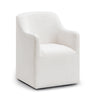 Helena Tall Textured Weave Performance Fabric Dining Chair - View 8