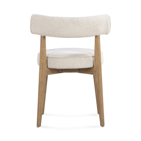 Nikita Cream Performance Fabric Dining Chair - View 7