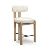 Odessa Performance Vegan Leather Counter Stool - View 15