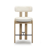 Odessa Performance Vegan Leather Counter Stool - View 17