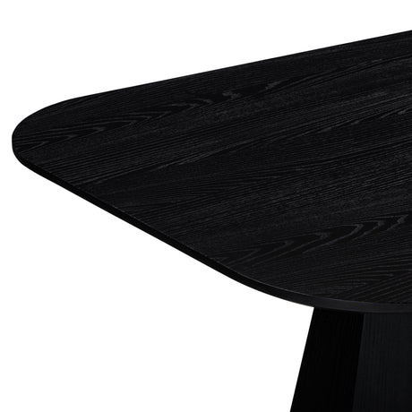 Brocha 106" Ash Wood Rectangular Dining Table - View 11