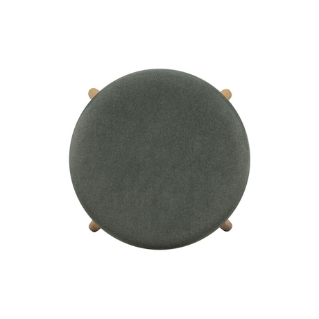 Oodle Performance Vegan Mohair Bar and Counter Stool clean modern interior setting