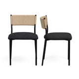 Celine Performance Boucle Dining Chair - Set of 2 - View 24