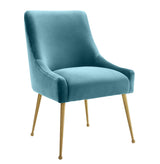 Beatrix Performance Velvet Dining Chair - View 50