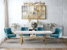 Beatrix Cognac Velvet Side Chair