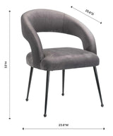Rocco Velvet Dining Chair