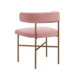Kim Velvet Dining Chair
