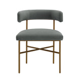 Kim Velvet Dining Chair
