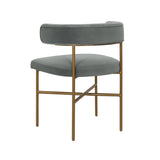 Kim Velvet Dining Chair