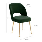 Swell Light Grey Velvet Chair