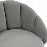 Myla Performance Velvet Swivel Stool - View 29