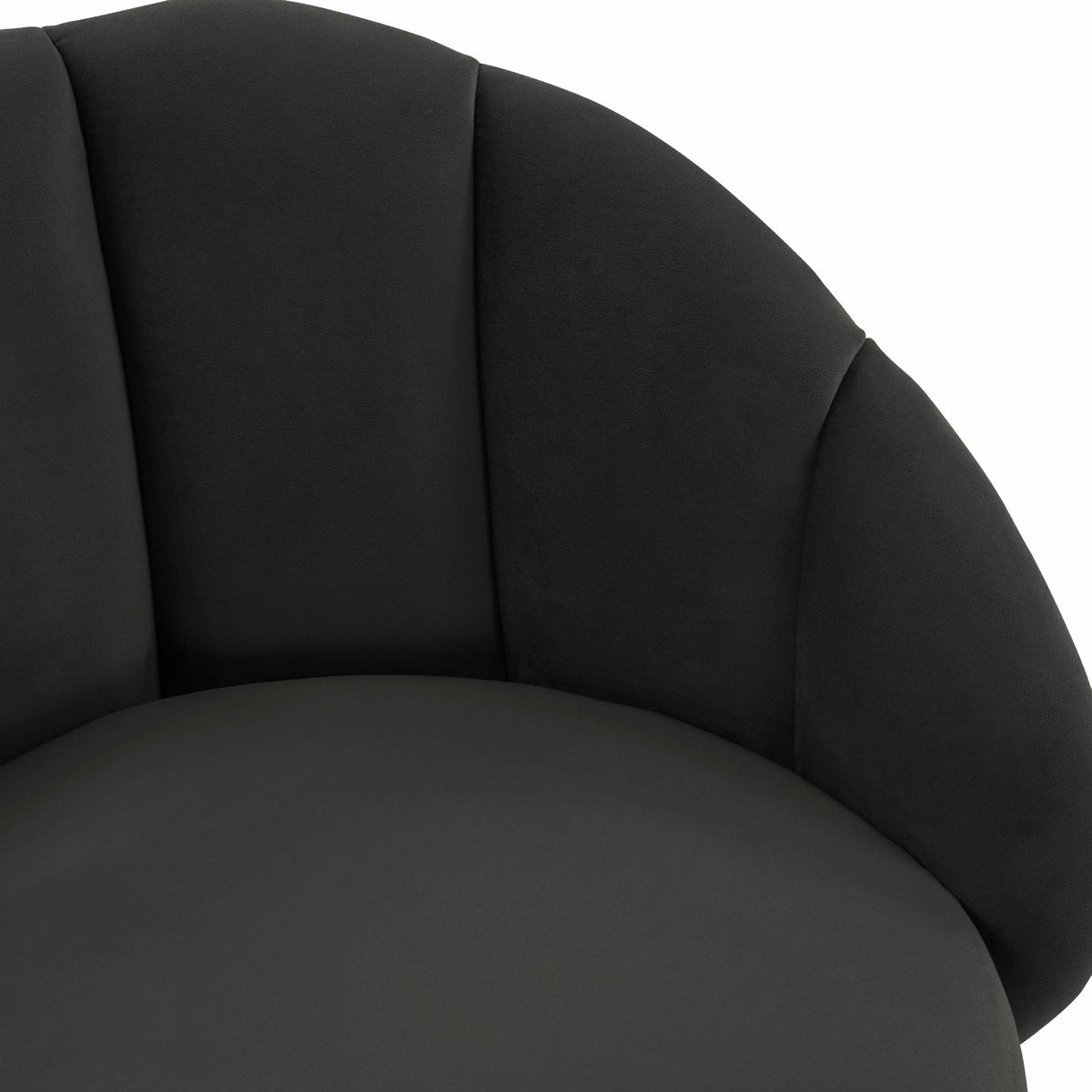 Myla Performance Velvet Swivel Stool - View 46