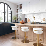 Astro Performance Vegan Leather Adjustable Stool