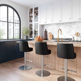 Reagan Performance Vegan Leather Adjustable Stool