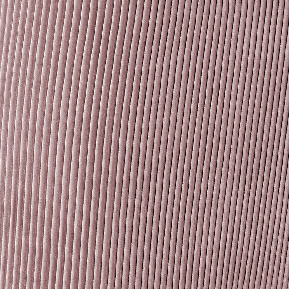 Beatrix Pleated Grey Velvet Side Chair