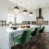 Beatrix Velvet Stool