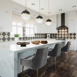 Beatrix Velvet Stool