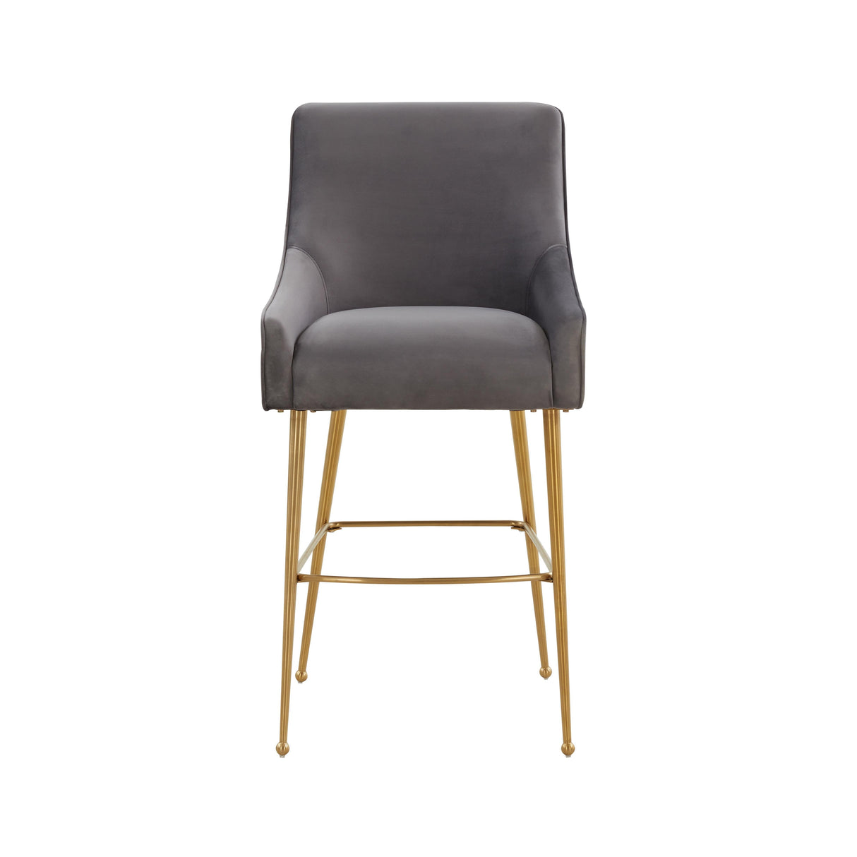 Beatrix Velvet Stool