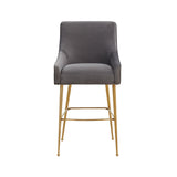 Beatrix Velvet Stool
