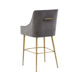 Beatrix Velvet Stool
