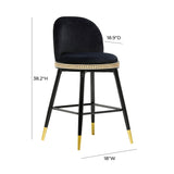 Harley Velvet Stool