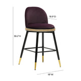 Harley Velvet Stool