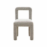 Hazel Boucle Dining Chair