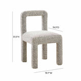 Hazel Boucle Dining Chair