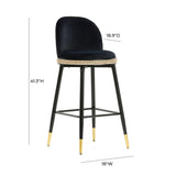 Harley Velvet Stool