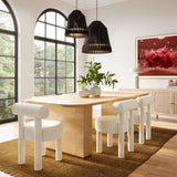 Carmel Black Velvet Dining Chair