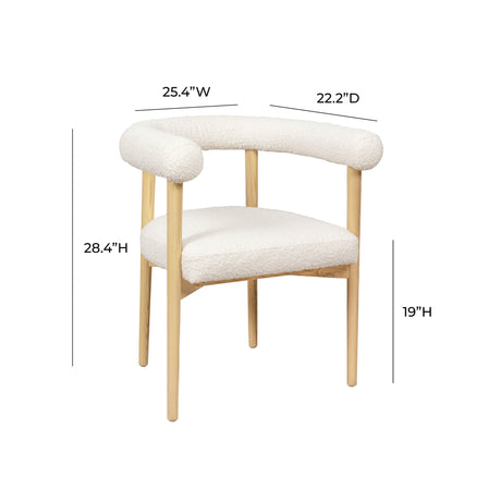 Spara Performance Boucle Dining Chair - View 6