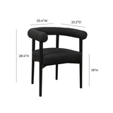Spara Performance Boucle Dining Chair - View 12