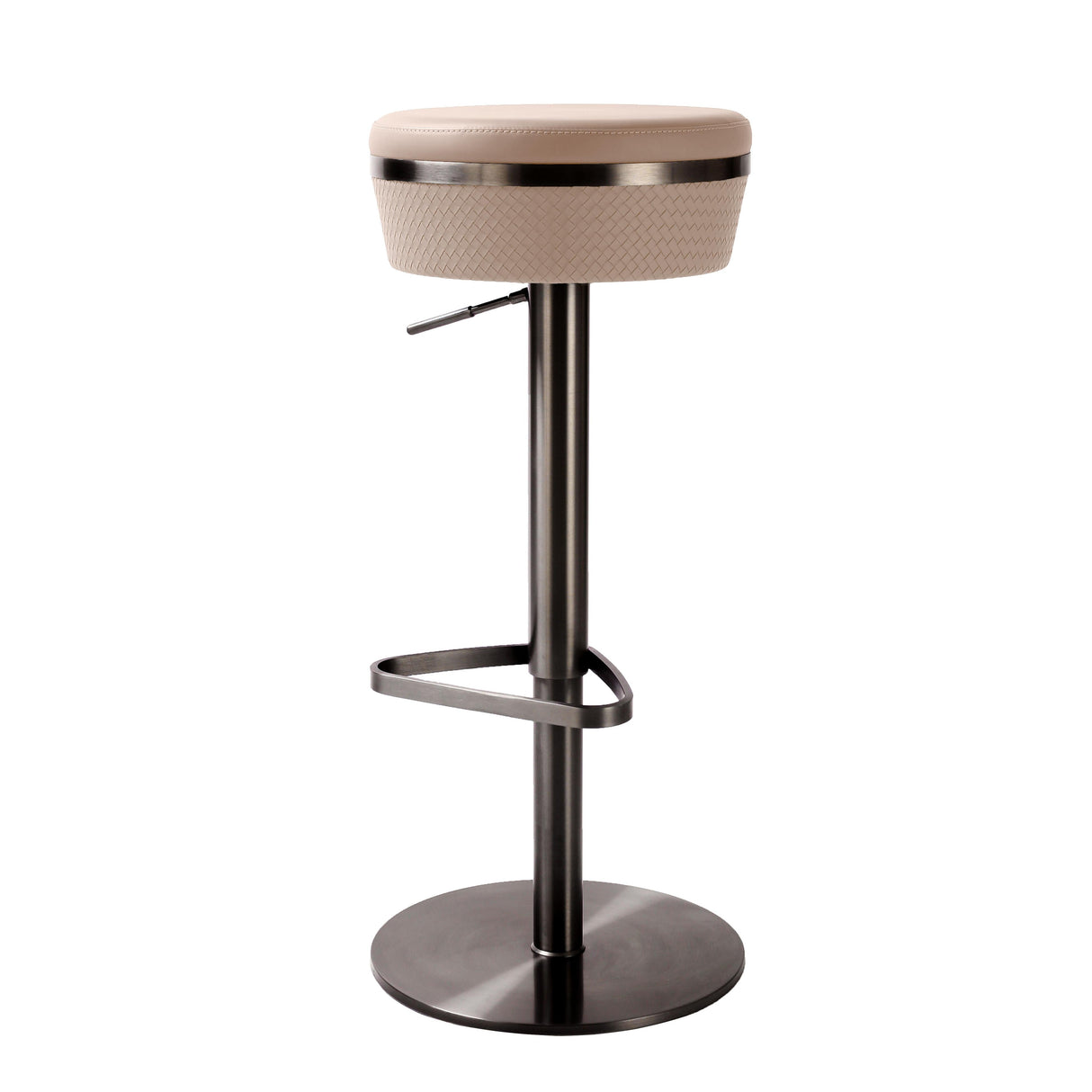 Astro Woven Performance Vegan Leather Adjustable Stool