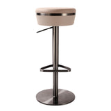 Astro Woven Performance Vegan Leather Adjustable Stool