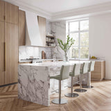 Paddy Performance Vegan Leather Adjustable Stool